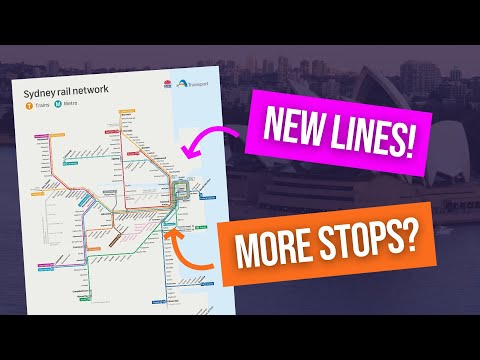 Sydney just got a new rail map - and a lot's changed!