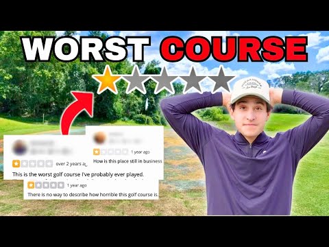 I Paid $150 To Play The WORST RATED Course in California