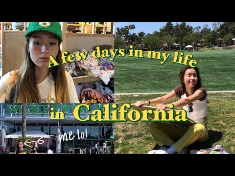 A few days in my life in california 私のカリフォルニアでの生活の一部!!