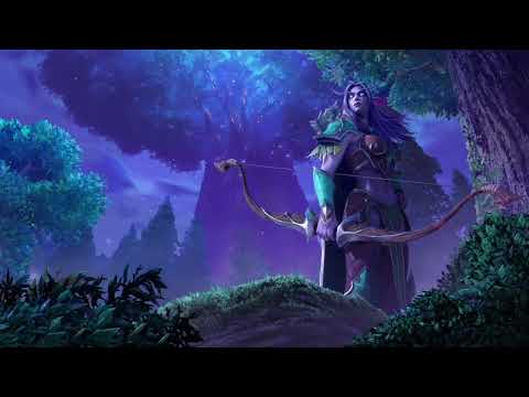 Night Elves Buildings All Quotes / Sounds - WarCraft 3