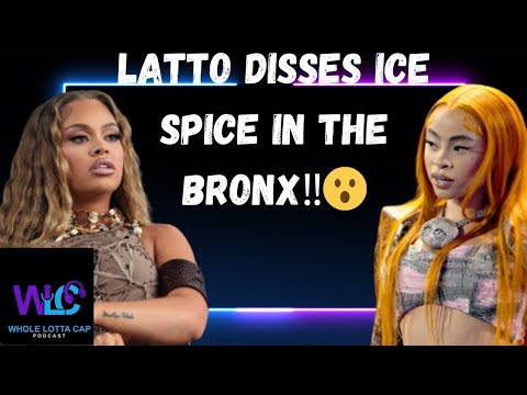 Latto pulls up to ice spice's hood to film a video diss record about ice spice! beef exposed