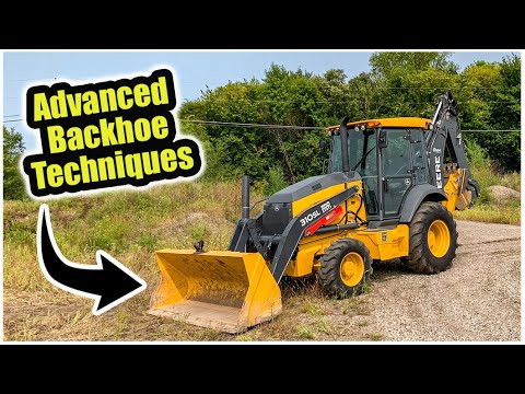 How to Operate a Backhoe - Advanced |  Tractor Loader Backhoe Operator Training