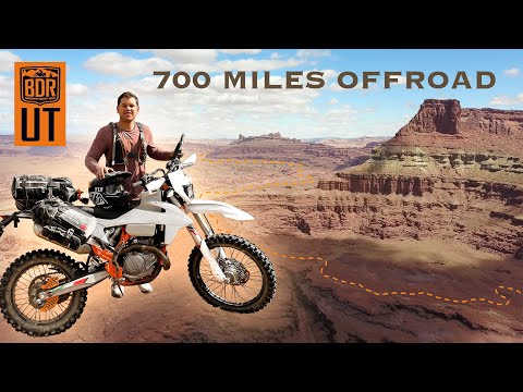 Dirt Biking Across America | Prt 2 UTAH BDR (Back Country Discovery Route)