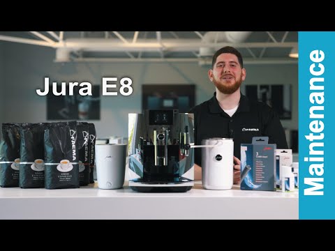 JURA E8 | Milk System Cleaning