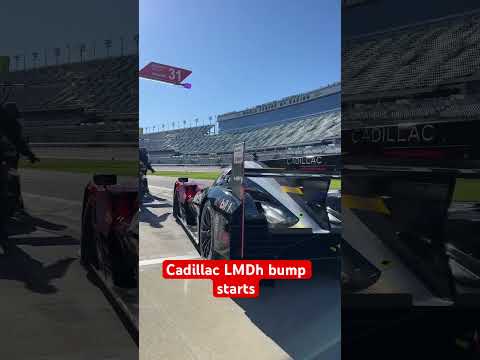 Cadillac LMDh bump start 😍