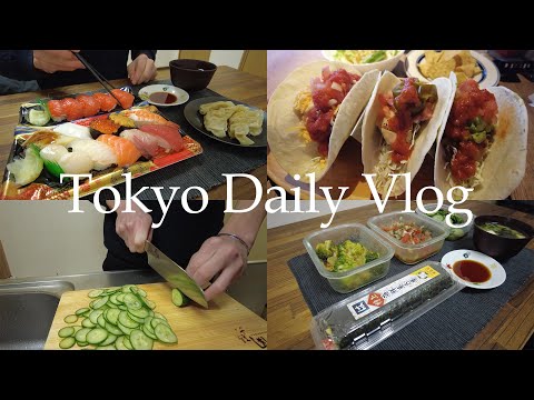 [Vlog] Daily life living alone in Tokyo | Ehomaki and bean sweets | Lunch and walk in Shibuya