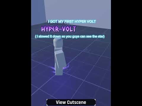 I got my first hyper volt! #solsrng #roblox