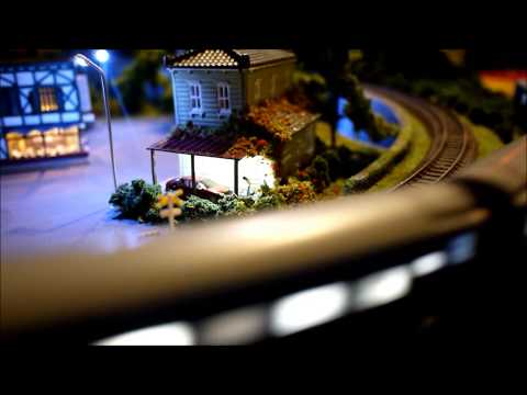 120cm * 90cm N scale modeltrain layout