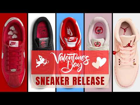 UPCOMING NIKE & JORDAN Valentine's Day Release in 2025