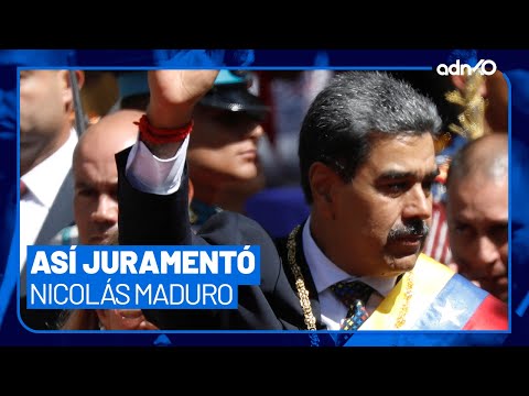 Así fue como Nicolás Maduro juramentó como presidente de Venezuela; la dictadura continúa