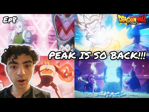 BEST EPISODE PEAK BACK! | DRAGON BALL DAIMA EPISODE 8 REACTION