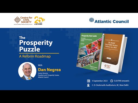 The Prosperity Puzzle: A Reform Roadmap: Mr Dan Negrea