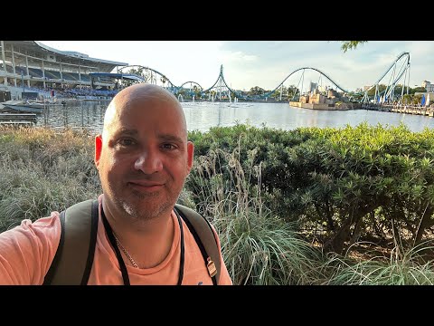 SEA WORLD Orlando POV Mako, Infinity Falls￼,Pipeline SurfCoaster and Seven Seas Food Festival