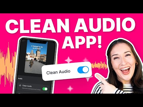 Clean Audio App | Remove Background Noise INSTANTLY!