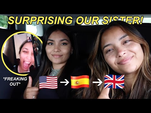 Surprising Our Family In England! *She had no idea*