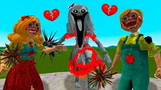 NIGHTMARE MISS DELIGHT BROKE HEART MISS DELIGHT FAMILY POPPY PLAYTIME CHAPTER 3 in Garry's Mod