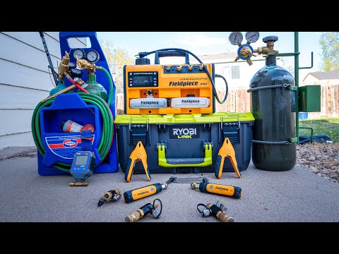 HVAC Tools / Setup I use for Rooftop Repairs