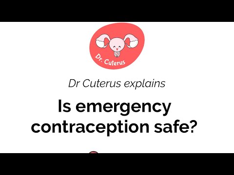 Emergency contraception - what’s that? | Dr Cuterus explains #YoutubePartner #shorts