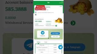 Online Earning in Pakistan without investment withdraw easypaisa jazzcash App #onlinearning