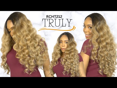 Mane Concept Red Carpet Synthetic Hair HD Lace Front Wig - RCHT212 TRULY --/WIGTYPES.COM