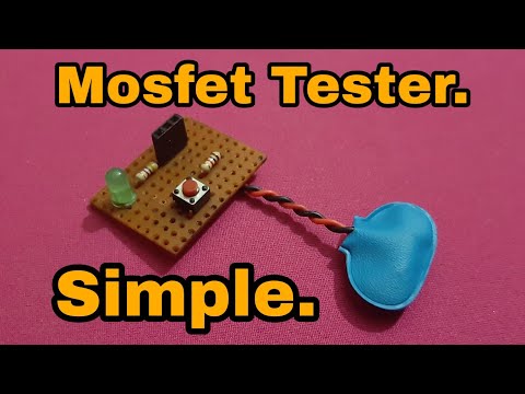 How to make a mosfet tester || Without tester || easy at home|| By Technical Tushar.