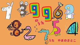 【暗記ソング】九九のうた（かけ算九九を楽しく覚えちゃおう！）