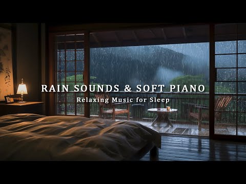 Relaxing Sleep Music with Rain Sounds - Peaceful Piano Music to Reduce Anxiety and Help You Sleep