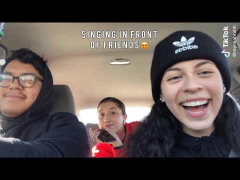 Singing in front of friends and family priceless reactions