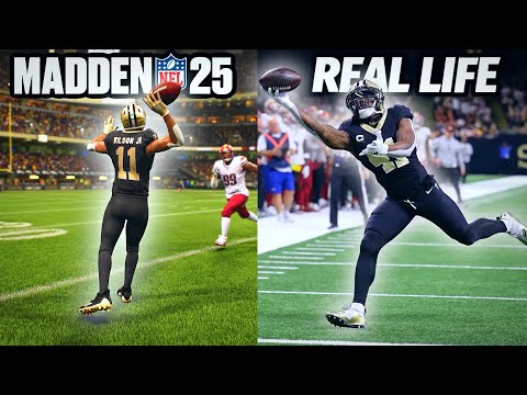 I Recreated TOP PLAYS From NFL Week 15 in Madden 25!