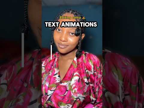 (Part 17) 🎬Text Animation Tutorial On Capcut  #viral #textanimation #editingtutorial #tutorial