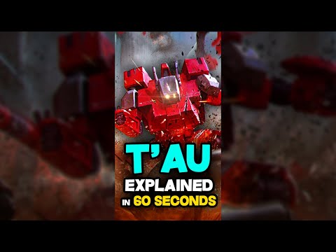 TAU EMPIRE and the WAR OF DARK REVELATIONS explained in 60 SECONDS #warhammer40k #warhammer40klore