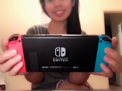 Unboxing Nintendo Switch Grey and Neon