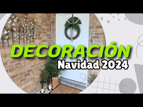 Decoración Navideña para la Entrada de Casa | Ideas Sencillas y Naturales para Esta Navidad 2024