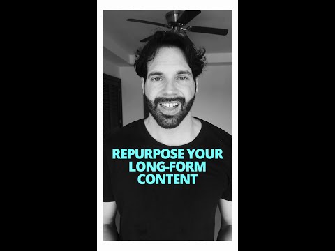 🚀 Repurpose your long-form content