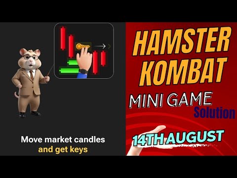 HAMSTER KOMBAT MINI GAME KEY FOR TODAY : August 14th