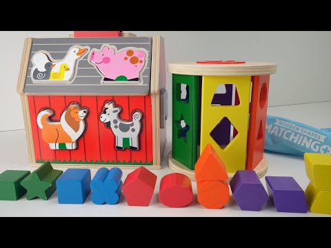 Best Learning Shapes Video for Preschooler | Learn Shapes for Children with Fun Play Wooden Puzzle