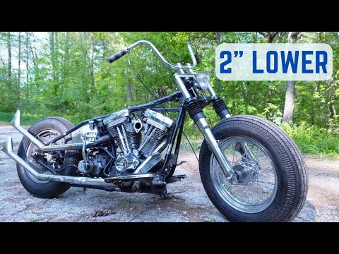 Harley Fork Lowering Kit 41mm (How-To)