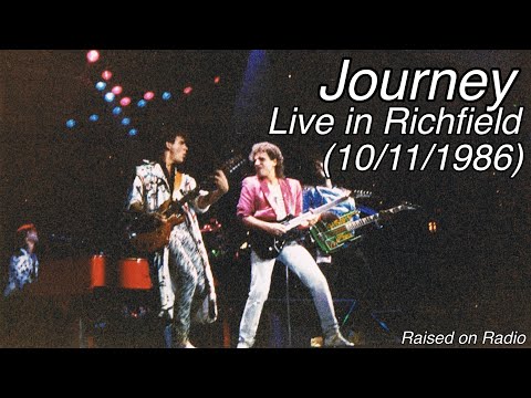 Journey - Live in Richfield (October 11th, 1986)