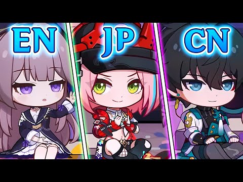 Unexpected Rap in HSR 2.6 Livestream | EN, JP and CN Versions | ft Dan Heng, Rappa, Dr. Ratio, Herta