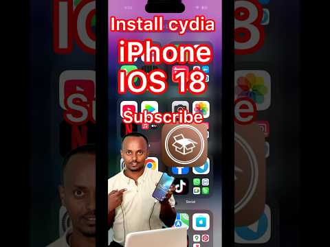 Install cydia | iphone | IOS 18 | Free Download #cydia #installation  #apple