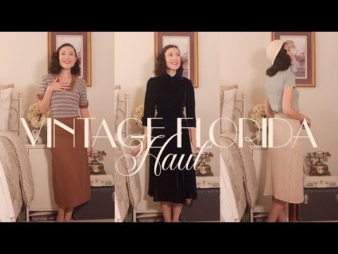 HUGE Vintage Florida Haul | 1930-1940 | Carolina Pinglo