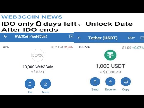 Web3coin unlock | Web3coin not unlock🔓 yet why? How to sell web3coin | Today unlock update, aft IDO