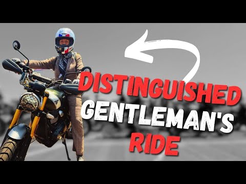 2024 Distinguished Gentlemen's Ride- fun with the Scrambler 400 X