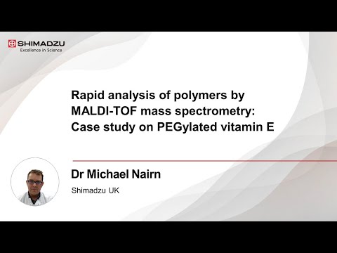 Rapid analysis of polymers by MALDI TOF mass spectrometry