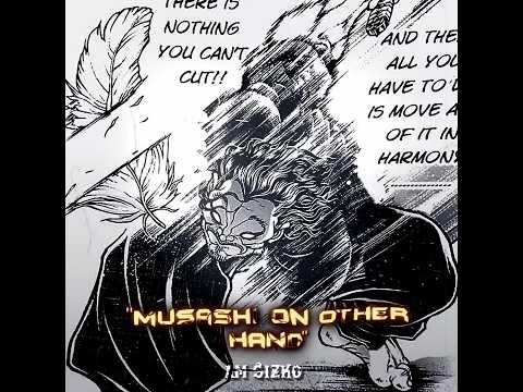 Musashi Cutting Feather - Musashi Edit | #edit #bakiedit #musashi #shorts