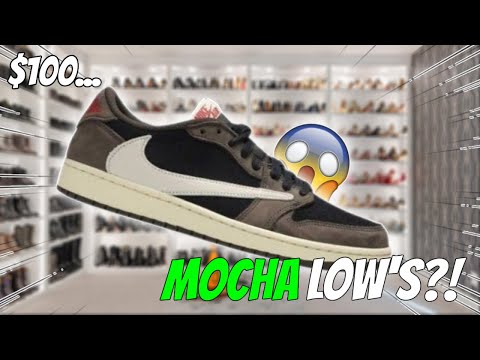 I BOUGHT $100 *MOCHA* JORDAN 1 LOW's... #sneakers  #replica #dhgateshoes