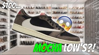 I BOUGHT $100 *MOCHA* JORDAN 1 LOW's... #sneakers  #replica #dhgateshoes