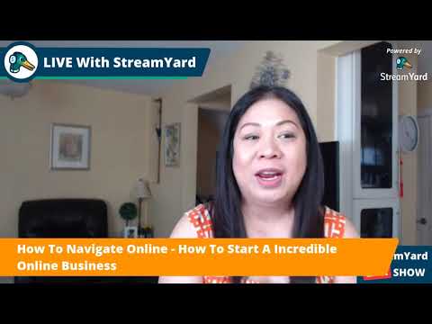 How To Navigate Online - Register now: www.rosalielivemarketing.com