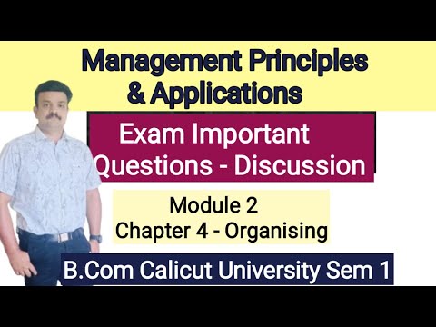 Management Principles and Applications/Chapter 4 Organising/Exam Special