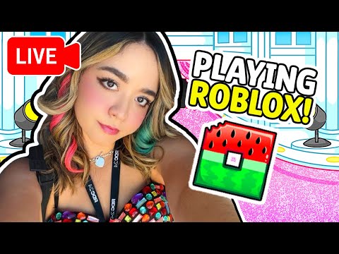 🔴LIVE - LETS PLAY ROBLOX! Join Me!🥰